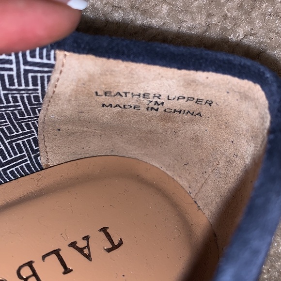 TALBOTS NAVY LOAFER - Picture 5 of 8
